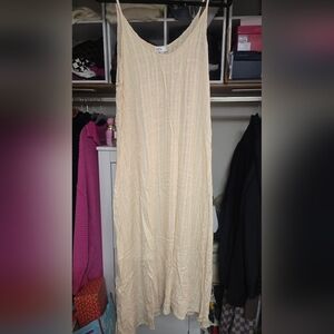 Nordstrom Cream Maxi cover up